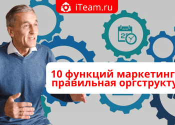 Маркетинг и правильная оргструктура